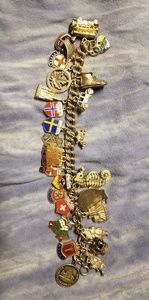 Vintage charm bracelet